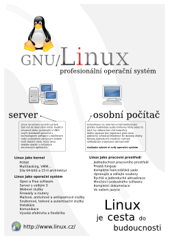 Linux - profesionální Operační Systém
